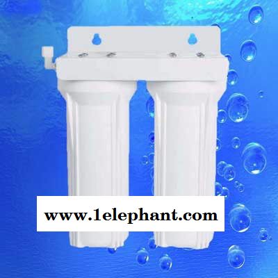 10寸PP棉雙級凈水器家用廚房 二級凈水機 雙胞胎前置過濾水器