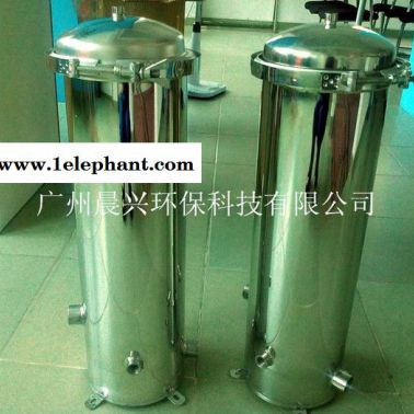 天河區專業生產 7T/H不銹鋼精密過濾器 PP棉芯式過濾器
