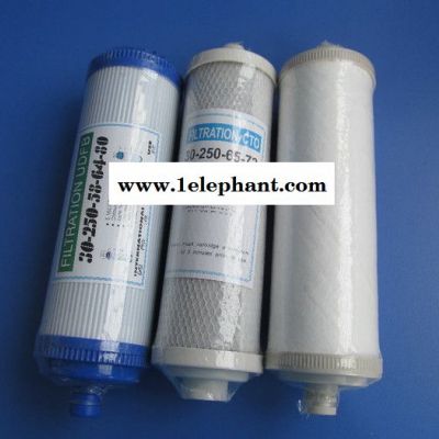供應10寸內插PP棉顆粒碳壓縮碳濾芯 凈水器濾芯