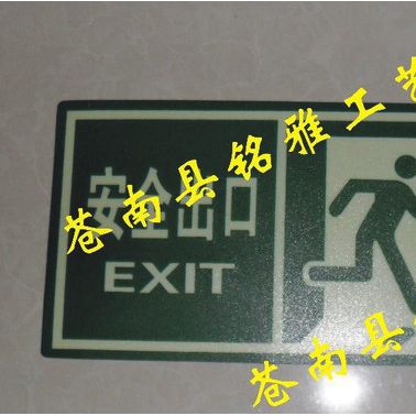 推薦消防安全夜光標牌 消防指示牌 自發光指示牌 品質專業