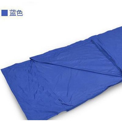 **戶外春亞紡睡袋 內膽 超小超輕帶帽 加長 便攜旅游 四