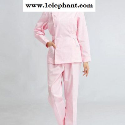 供應(yīng)立恩之諾FTL-5女偏立領(lǐng)醫(yī)生護士工作服白色粉色淺藍色長袖套裝