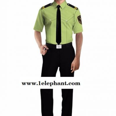 新款夏季保安服套裝。新款短袖套裝