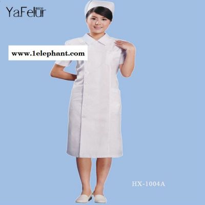 廠家定做護士服短袖套裝 女士護士服工裝定做 前臺護士服批發