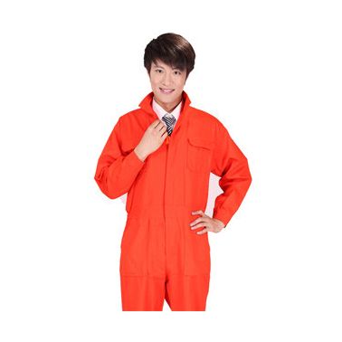 汽修連體服 長袖套裝 連體服套裝定做(QinYa)
