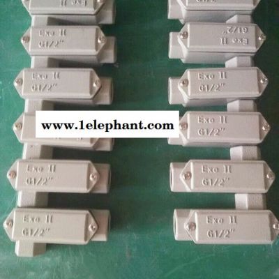 **防爆彎頭 防爆接線盒 BHC系列防爆穿線盒G11/2 1.5寸直通