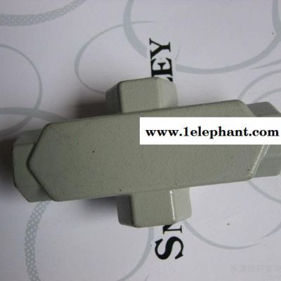 供應軒豪電氣G2  1/2  DN70 二寸半防爆穿線盒角通 四通 C型