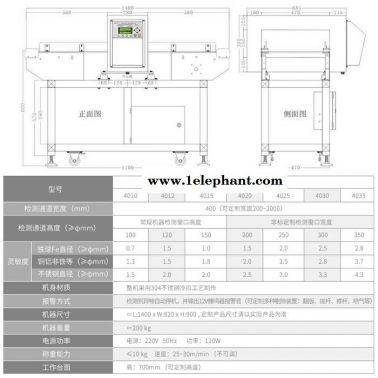 在線檢測金屬檢測機(jī)  食品藥品金屬殘留探測儀   食品級金屬探測器
