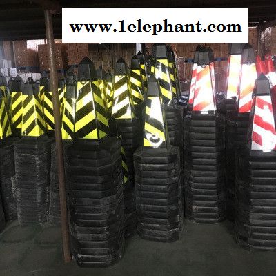 橡膠路錐反光錐 雪糕桶禁止停車路障柱 交通設施安全警示錐形方錐