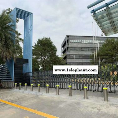 自動升降地柱廠家 南天瑞森 路障升降柱 電動升降樁價格 不銹鋼阻車樁 源頭批發廠家