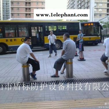 盾標防護自動升降路障，液壓升降路障**
