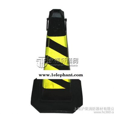 交通設施路障路錐橡膠方錐立柱隔離墩橡膠路錐 路障墩一件代發