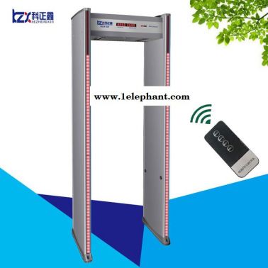 品牌科正鑫安檢門KZX-3A六區數碼顯示遙控安檢門 車站碼頭會場考場體育館金屬探測門