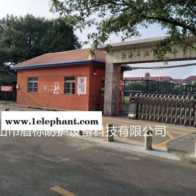 LED燈遙控升降柱，交通道路安全不銹鋼遙控液壓升降柱，全自動升降擋車路樁，阻車路障