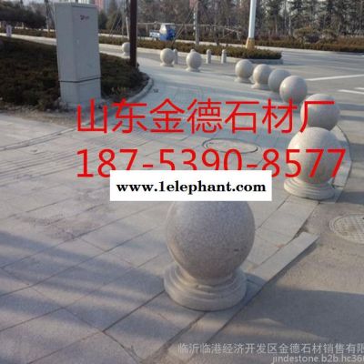 南京銷售大理石路障石價格，大理石路障石規格，路障石圖片