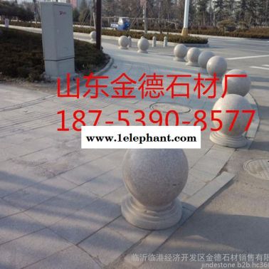 南京銷售大理石路障石價格，大理石路障石規格，路障石圖片