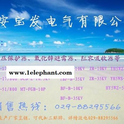 過電壓保護器EAT-5Z-10/600圖紙尺寸西安寶發過電壓保護器 EAT-5Z-10/600
