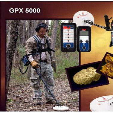 新品金屬探測器GPX5000探測儀，考古尋寶探寶儀