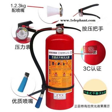 南助安靠譜-手提式ABC干粉滅火器過期更換哪家好