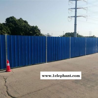 道路交通安全養護臨時挖掘工程彩鋼圍檔廠家 三包工程+免費量尺