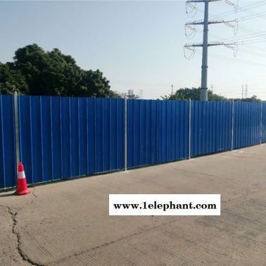 道路交通安全養護臨時挖掘工程彩鋼圍檔廠家 三包工程+免費量尺