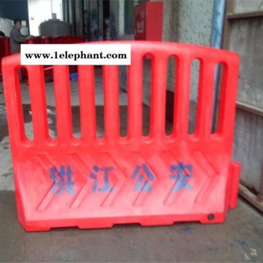 懷化警示水馬圍欄廠家 洪江警示防護欄安保圍檔 長沙現場秩序維護圍檔