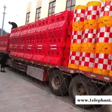 高速公路滾塑水馬批發(fā)廠家 收費站船形防撞墩直銷價格