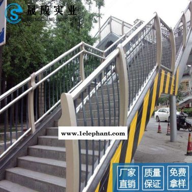 (定制)橋梁防撞護欄欄桿 不銹鋼橋梁河道護欄 佛山防撞欄桿廠家