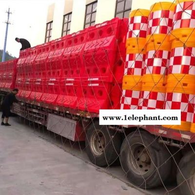 滾塑高圍欄水馬防護欄 市政工程滾塑防撞水馬 塑料圍檔