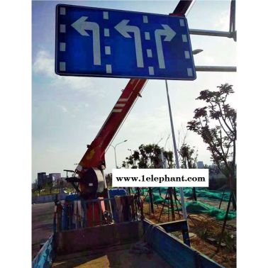 巴彥淖爾市標志牌標志桿F桿龍門架廠家