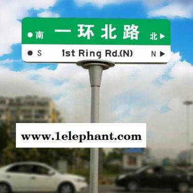監控桿配件雙懸臂標志桿