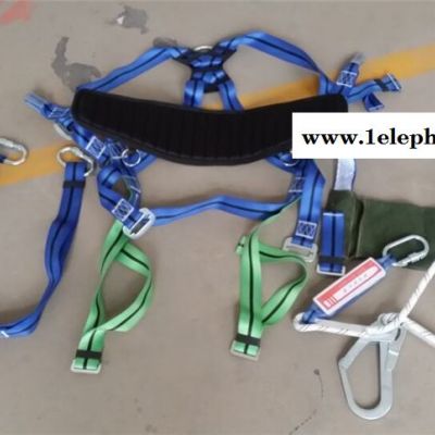 出口 五點式全身式安全帶 高空作業(yè)電工安全帶 攀巖速差式安全帶