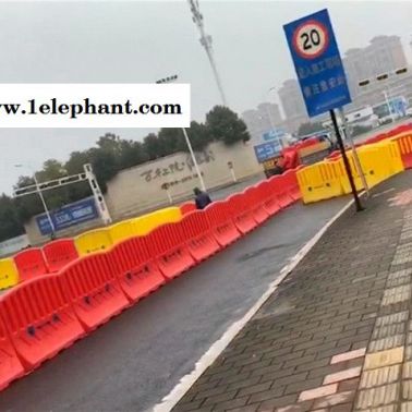 修路塑料防撞欄 市政施工水馬 建設施工圍擋圍欄廠家
