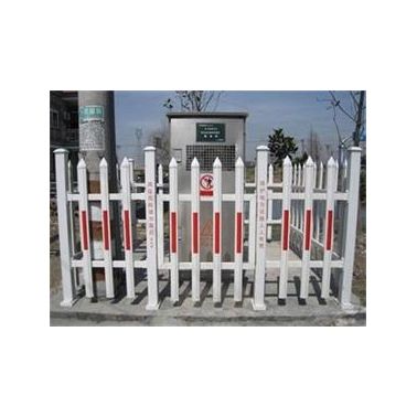 電力變壓器塑鋼圍欄pvc護欄綠化護欄 安全圍欄花園草坪防護欄 護欄網