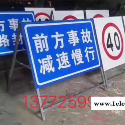 西安交通警示牌，西安道路標識牌，路牌懸臂式熱鍍鋅標志桿制作找陽光西安標牌廠
