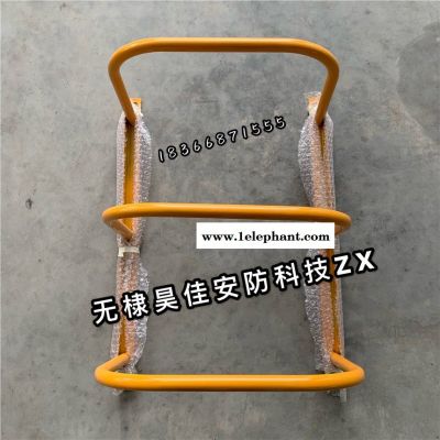 供應燃氣管道防撞護欄 鍍鋅管防護欄 管道保護架