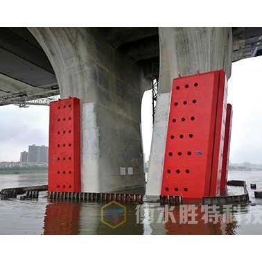 固定式鋼覆復合材料橋梁防撞設施，橋梁防撞護舷