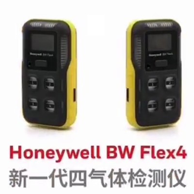 Honeywell BW Flex4系列便攜式無線四氣體檢測儀